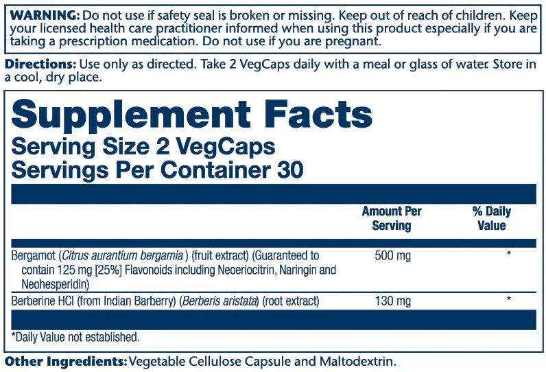 Bergamot Extract 500mg - 2.webp