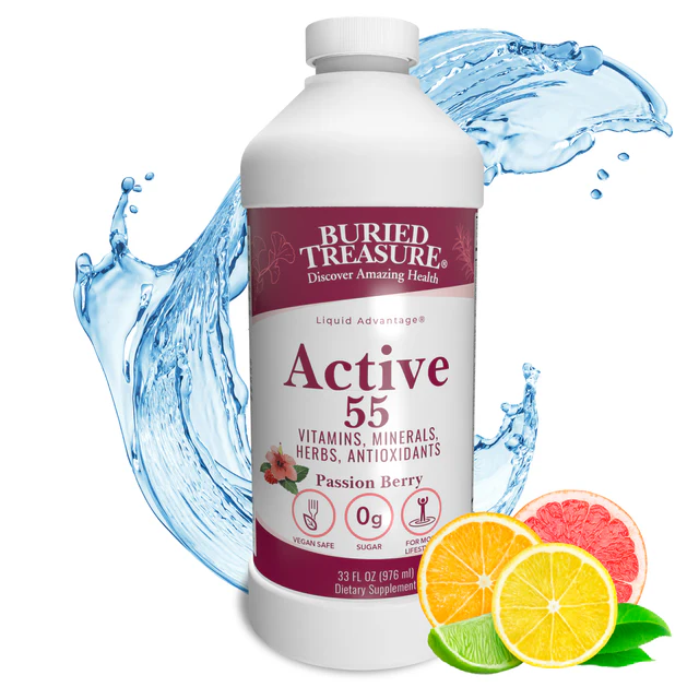 [45680] Buried Treasure  Active 55 Plus – Multivitamin and Mineral Supplement