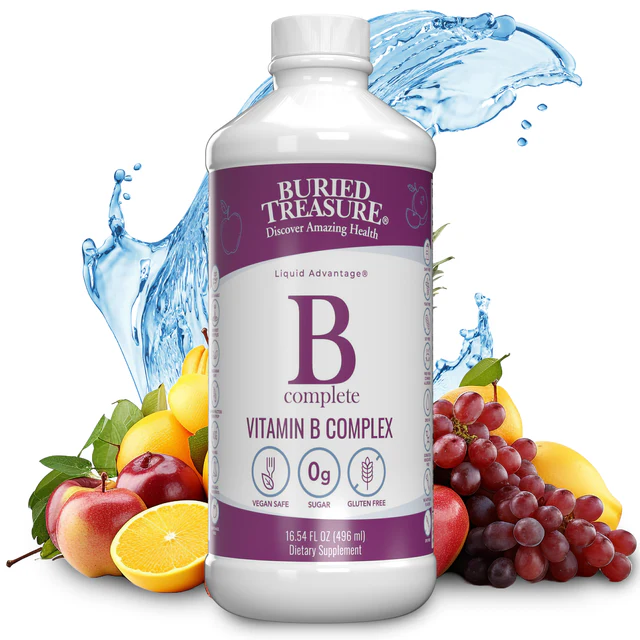 [45671] Buried Treasure B Complex–Complete Daily B Vitamin Supplement