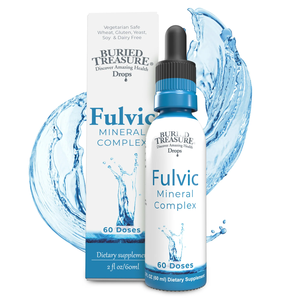 Buried Treasure Fulvic Mineral Drops – High-Concentration Fulvic Acid