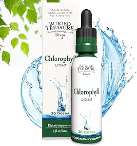 [17010] Buried Treasure Liquid Nutrients Chlorophyll Drops, 50 mg per Serving
