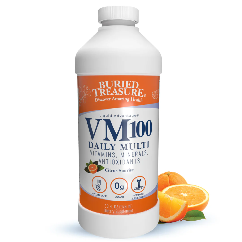 [45378] Buried Treasure VM100 Liquid Multivitamin and Multimineral Daily Supplement