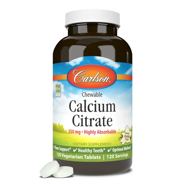 [05081] Carlson Chewable Calcium Citrate