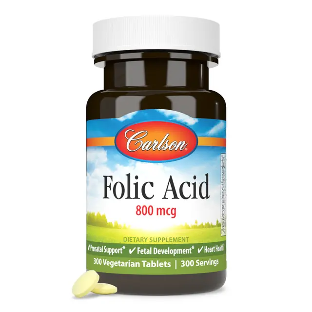 [02663] Carlson Folic Acid 800mcg