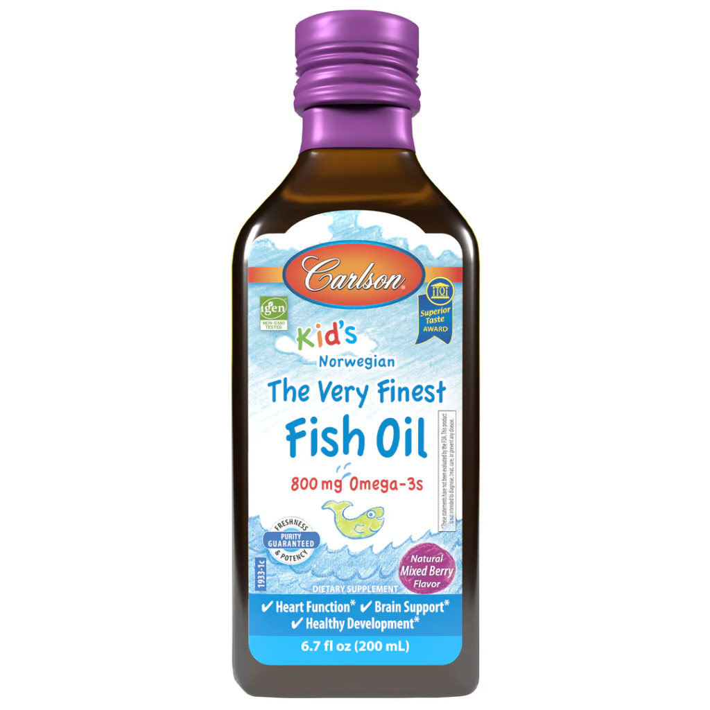 [19330] Carlson Kid's Norwegian Fish Oil, Natural Mixed Berry