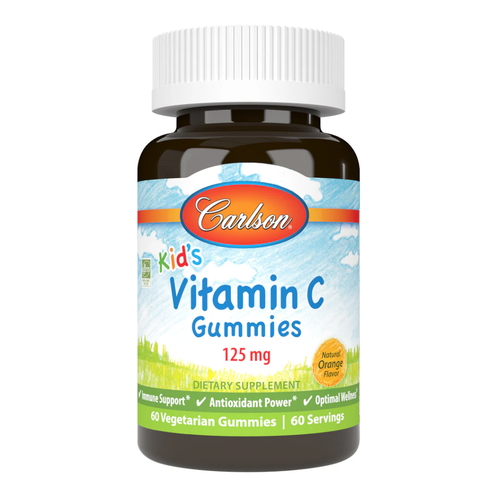 [49030] Carlson Kid's Vitamin C Gummies, Natural Orange, 125 mg