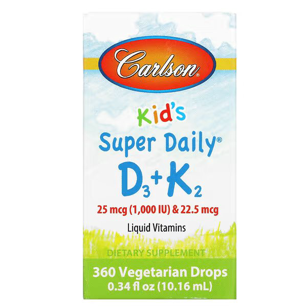 [10530] Carlson Kids Super Daily D3 & K2 drops