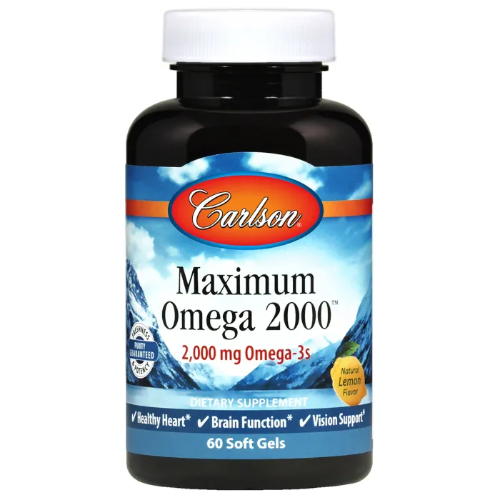 [17200] Carlson Maximum Omega 2000 60 SoftGels