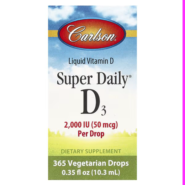 Carlson Super Daily D3 2000IU 10.3 ml