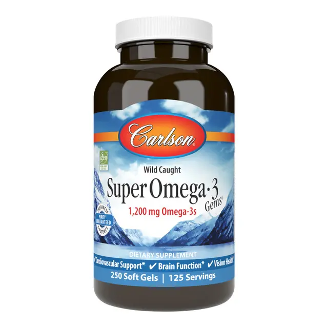 Carlson Super Omega-3 Gems 250SG