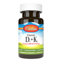 Carlson Vitamin D3 + K2 60 Capsules