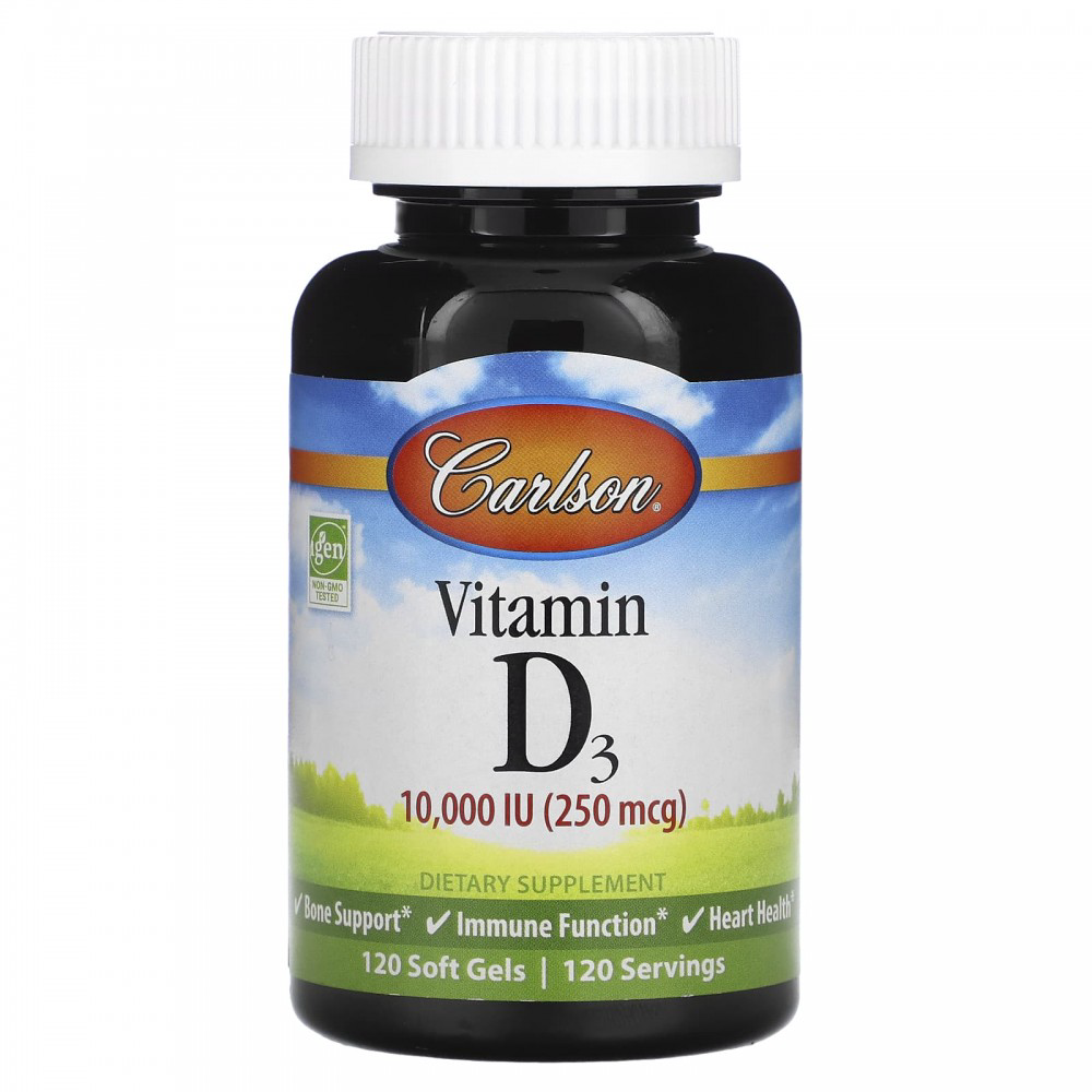 [01421] Carlson Vitamin D3 10000IU