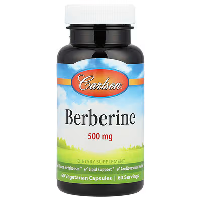 [81300] Carlson, Berberine, 500 mg,