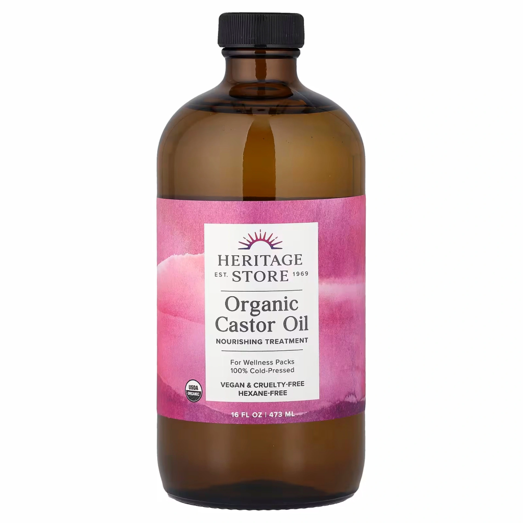 Heritage Store, Organic Castor Oil