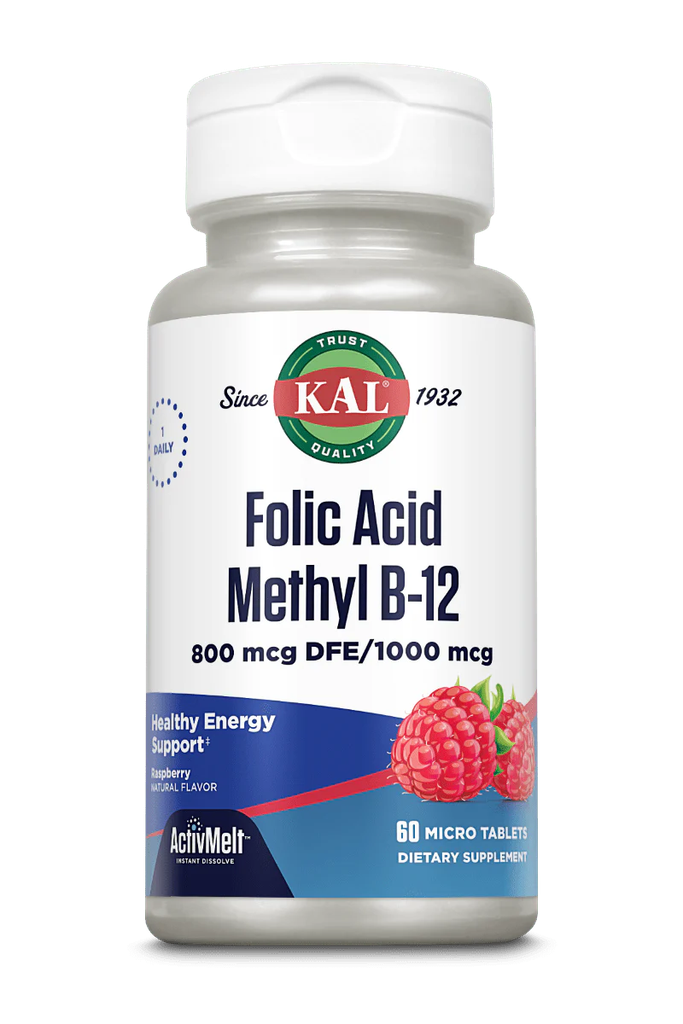 [97813] KAL Folic Acid Methyl B-12 ActivMe 800mcg