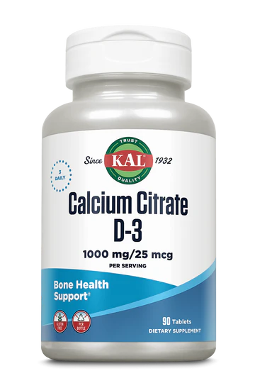 KAL, Calcium Citrate D-3