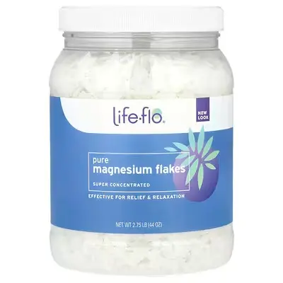 [29132] LifeFlo Pure Magnesium, Flakes (Jar) 44oz