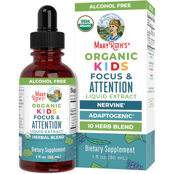 [39202] MaryRuth's Organic Kids Focus & Attention Liquid Drops