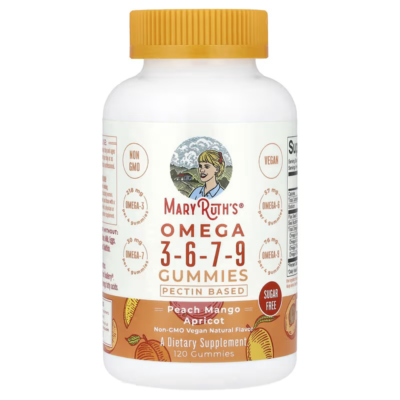 MaryRuth's Organics Omega 3-6-7-9 Gummies
