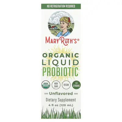 [39207] MaryRuth's Organics Probiotic Drops, Unflavored, Organic