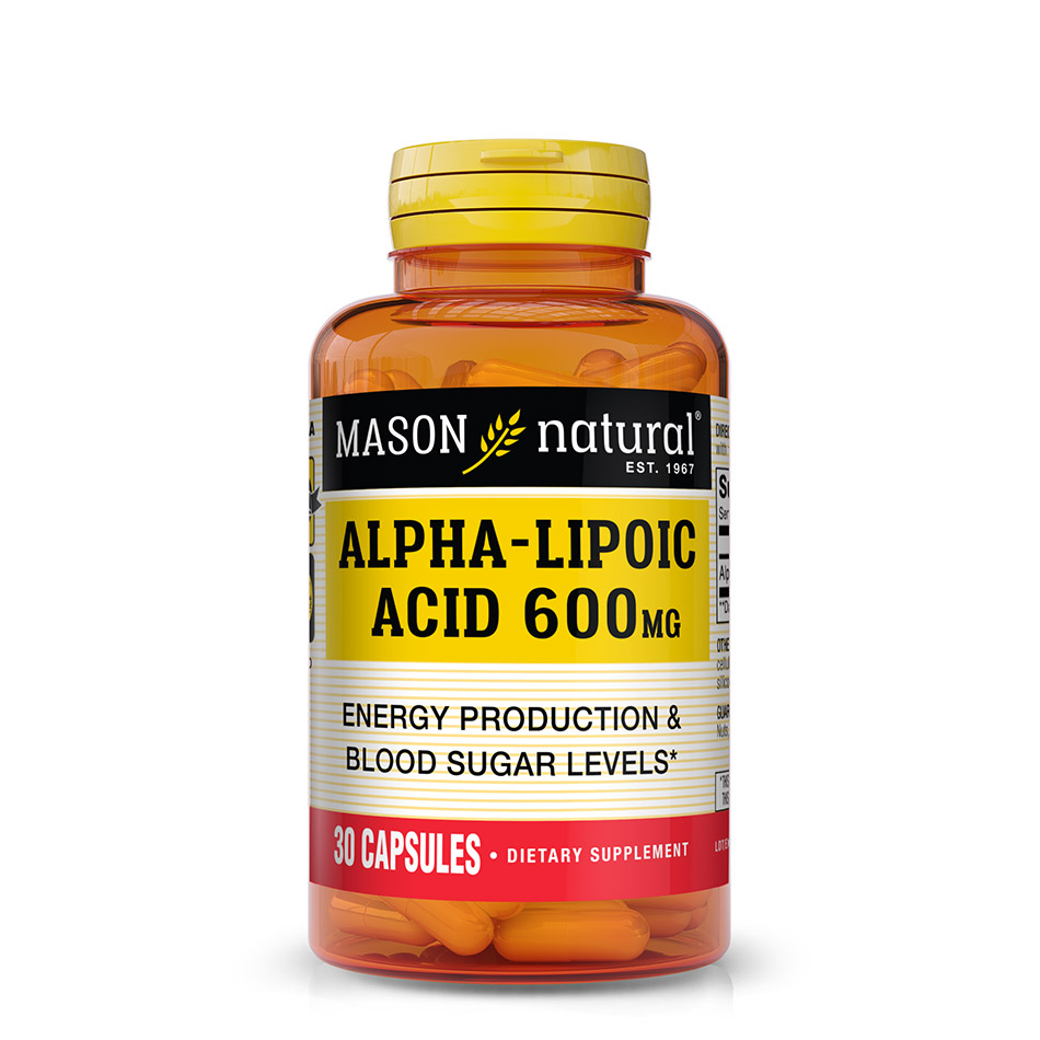 [17228] Mason Alpha-Lipoic Acid 600 MG