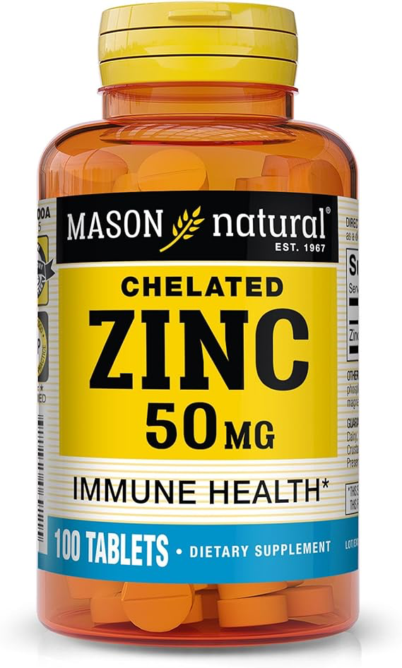 [06911] Mason Chelated Zinc 50 MG