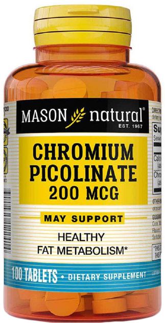 [12241] Mason Chromium Picolinate 200 MCG