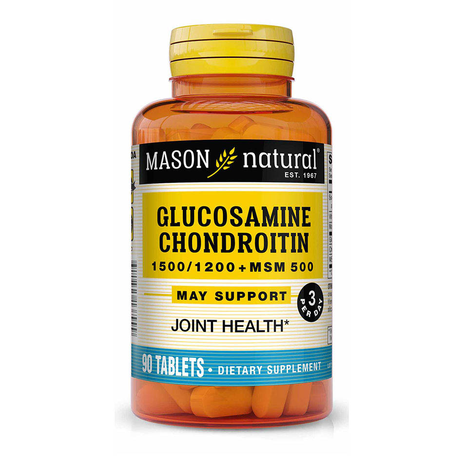 Mason Glucosamine Chondroitin 1500/1200 + MSM 500