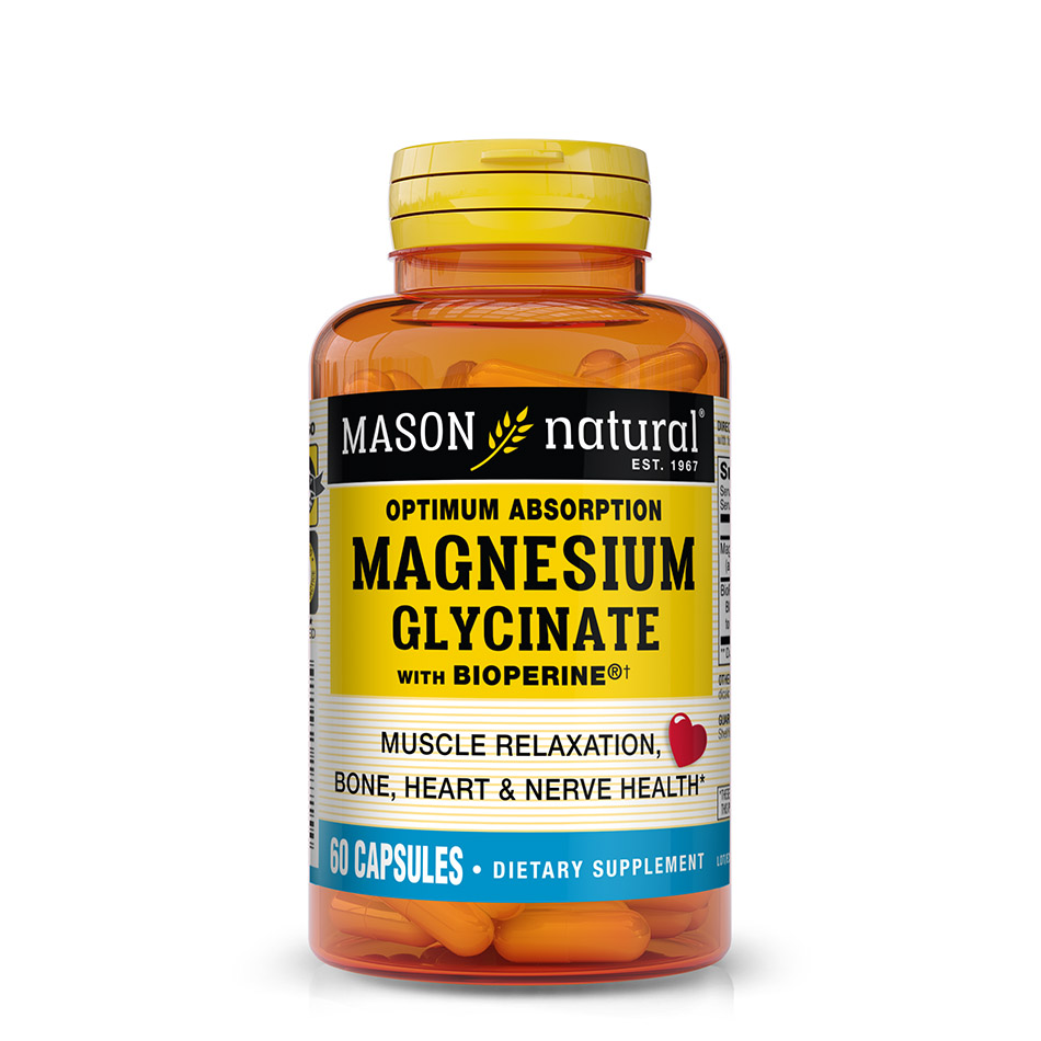 [18715] Mason Naturals Magnesium Glycinate Bio 120mg