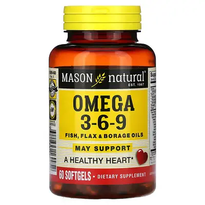 [16995] Mason Naturals Omega 3-6-9