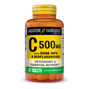 Mason Naturals Vitamin C 500 mg With Rose Hips and Bioflavonoids 90t