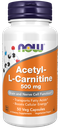 NOW Acetyl-L- Carnitine, 500 mg