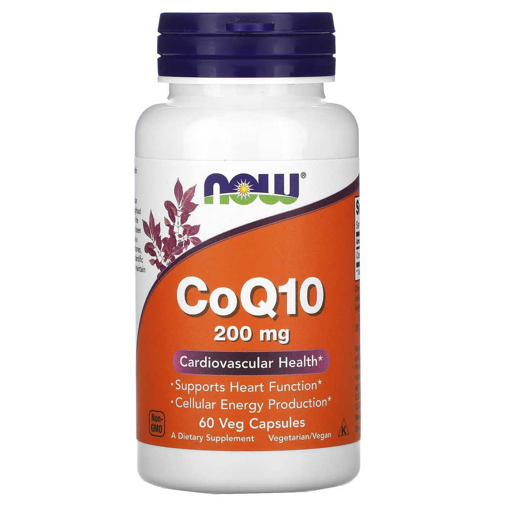 NOW CoQ10, 200 mg