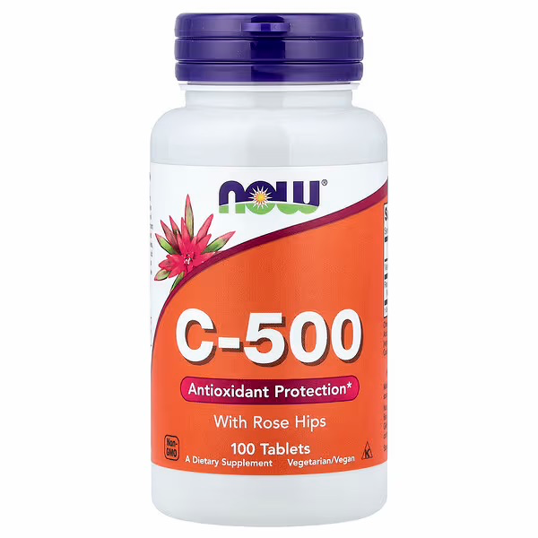[00670] NOW Foods, C-500 With Rose Hips