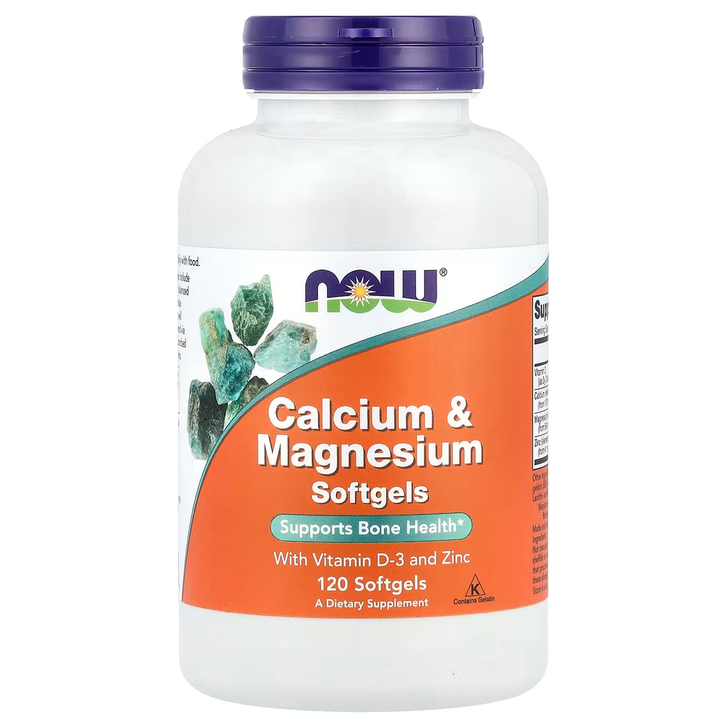 NOW Foods, Cal & Mag with D3 and Zinc 120SG