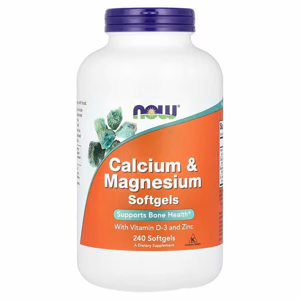 NOW Foods, Cal & Mag with D3 and Zinc 240SG