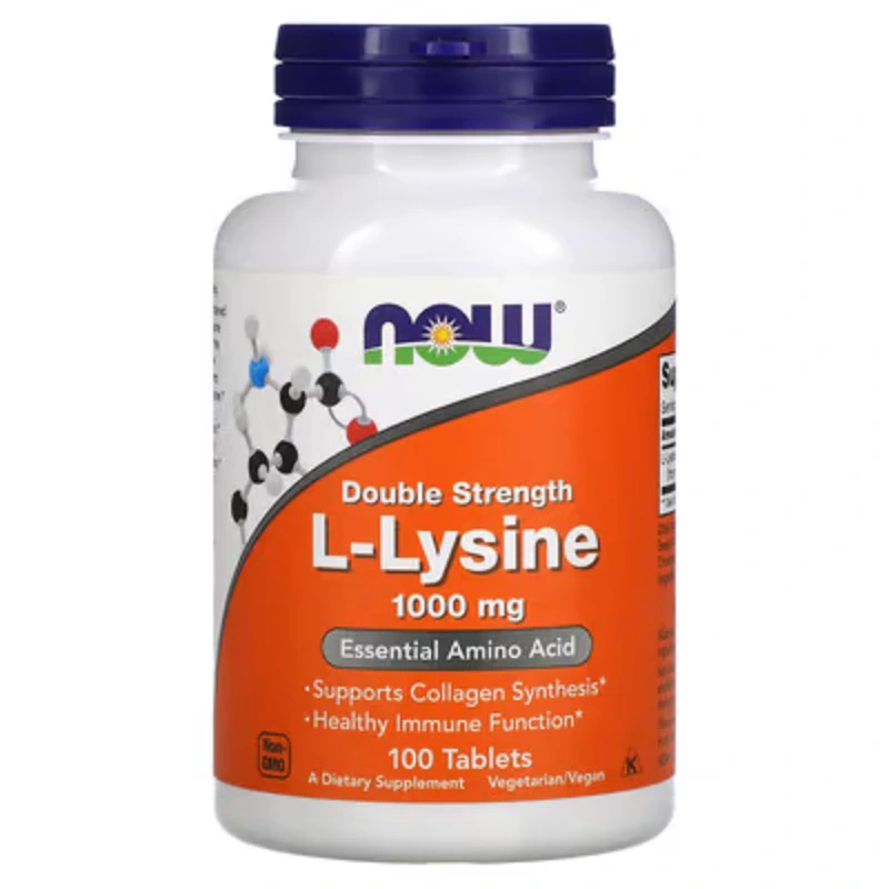 NOW Foods, L-Lysine, 1,000 mg