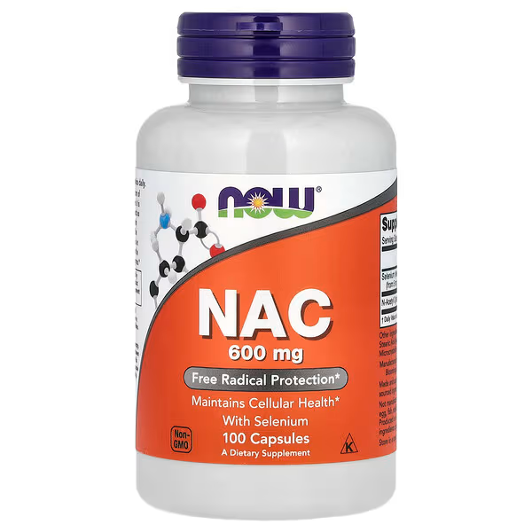 NOW Foods, NAC With Selenium, 100 Capsules