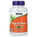 NOW Foods, Pau D'Arco, 500 mg, 100 Veg Capsules