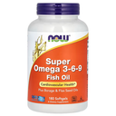 NOW Foods, Super Omega 3-6-9 Fish Oil, 180 Softgels