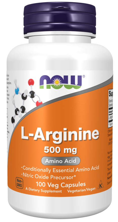 NOW L-Arginine, 500 mg