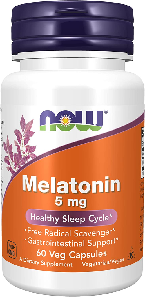 NOW Melatonin, 5 mg
