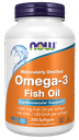 (200 softgels)NOW Omega-3 Fish Oil, 1,000 mg, 180 EPA - 120 DHA