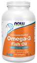 NOW Omega-3 Fish Oil, 1,000 mg, 180 EPA - 120 DHA (500 softgels)