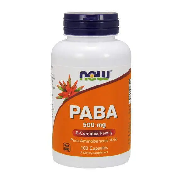 NOW PABA, 500 mg