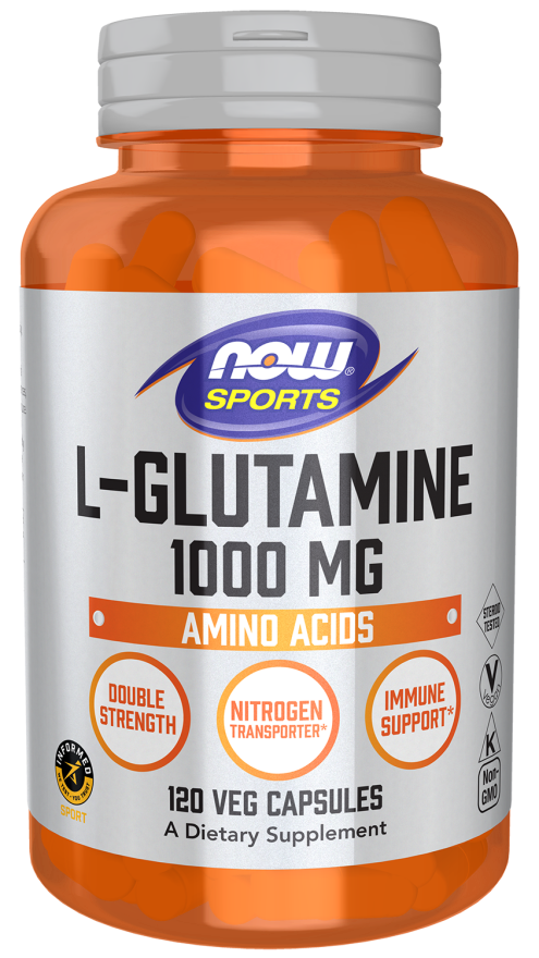 NOW Sports, L-Glutamine, 1,000 mg