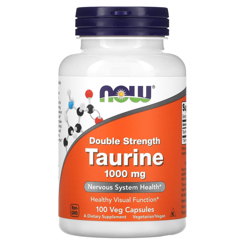 NOW Taurine, 1,000 mg