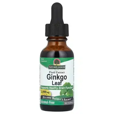 [00621] Nature's Answer GINKGO LVS 60ml