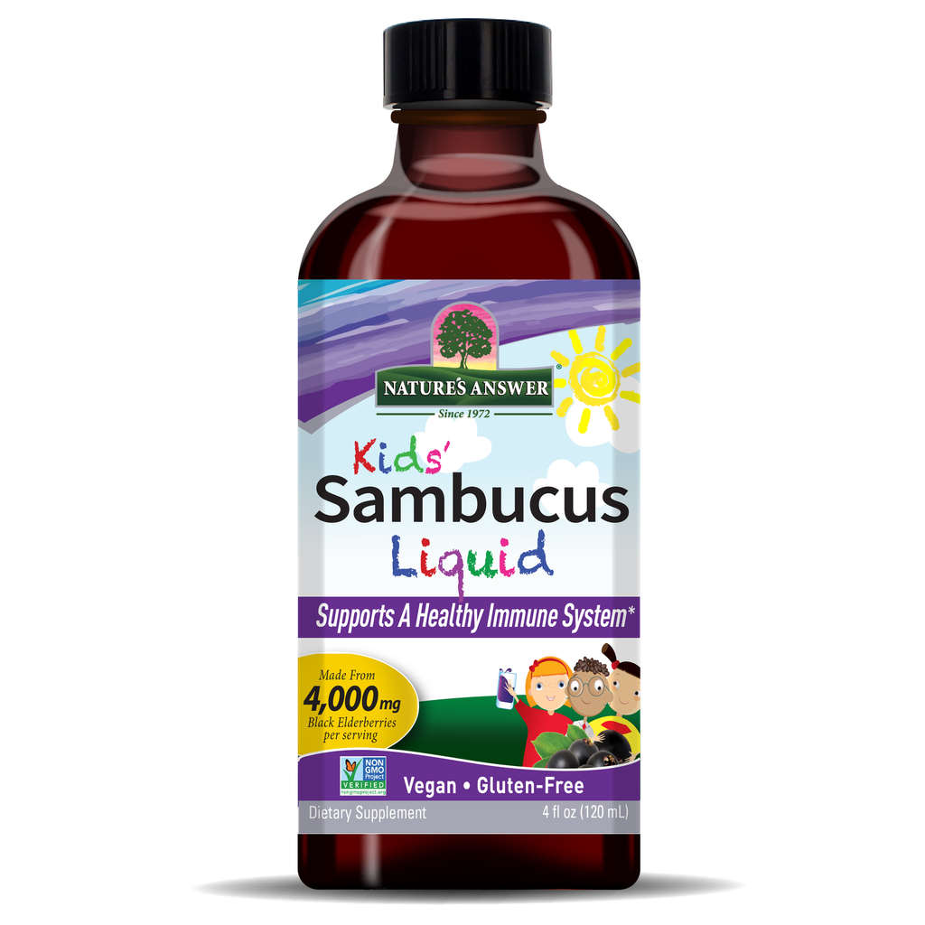 [26044] Nature's Answer Kid's Sambucus Liquid , 4,000 mg