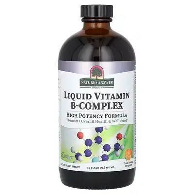 [26107] Nature's Answer LIQUID B-COMPLEX VITAMINS 480ml